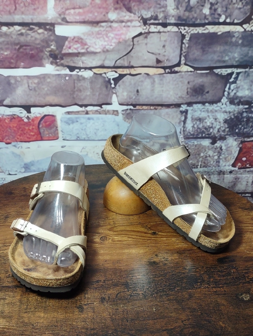 Birkenstock "Mayari" Crisscross Strap/Toe Loop Sandals